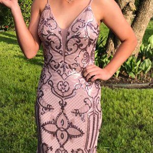 Blush Prom Dress